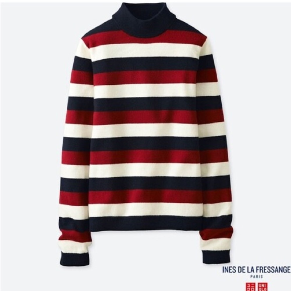 UNIQLO | UNIQLO x Ines de la Fressange Cashmere Striped Sweater